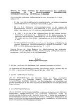 1. Änderung Abfallgebührensatzung