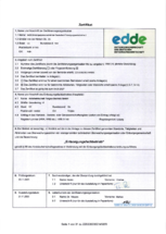 Zertifikat Entsorgungsfachbetrieb 2025