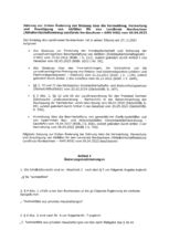 1. Änderung der Abfallwirtschaftssatzung